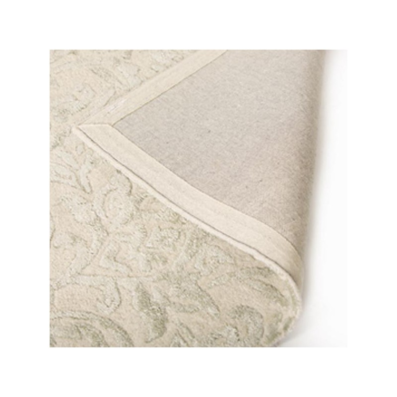 Tapis design motifs baroques Mayfair Gris par Luxmi