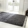 Tapis design Auckland gris par Luxmi