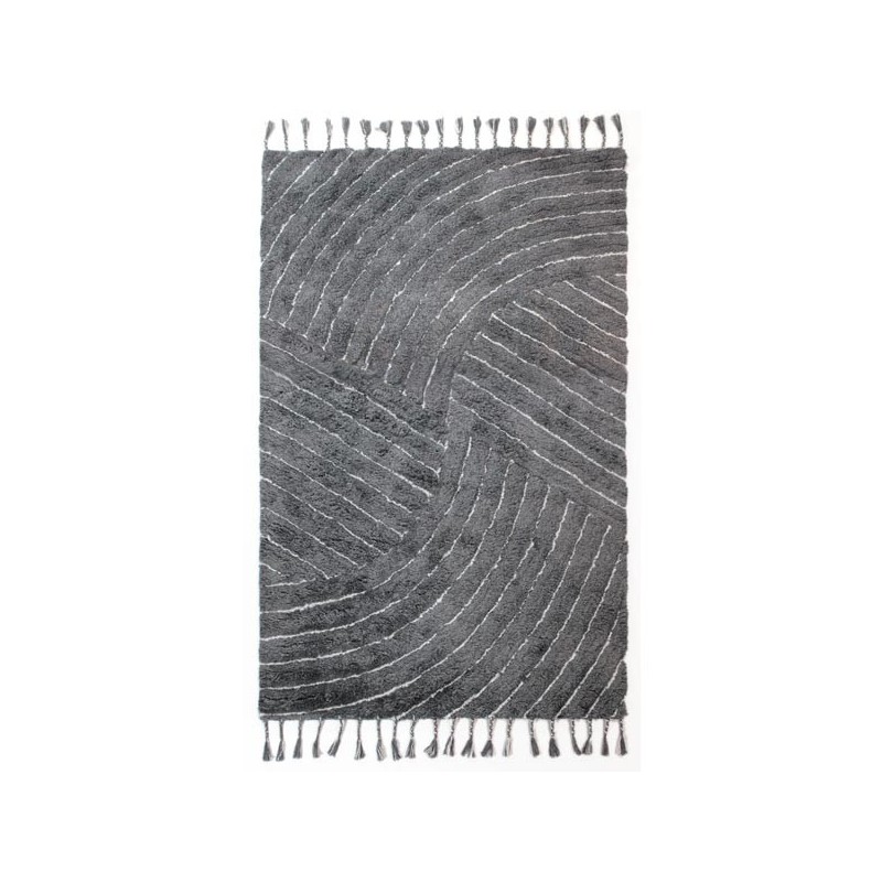 Tapis design Auckland gris par Luxmi