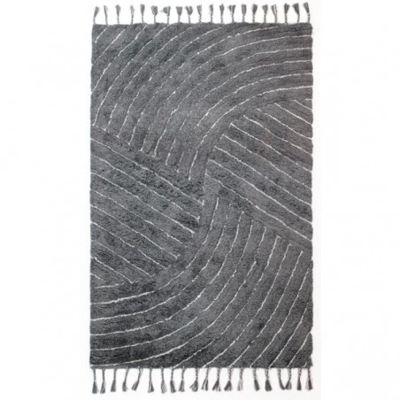 Tapis design Auckland gris par Luxmi