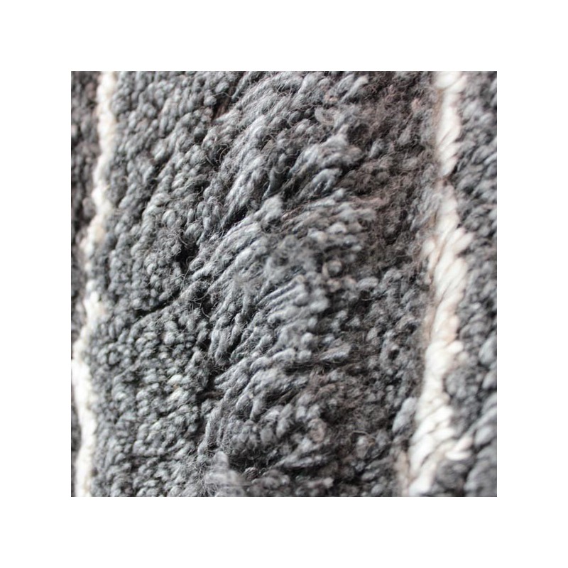 Tapis design Auckland gris par Luxmi