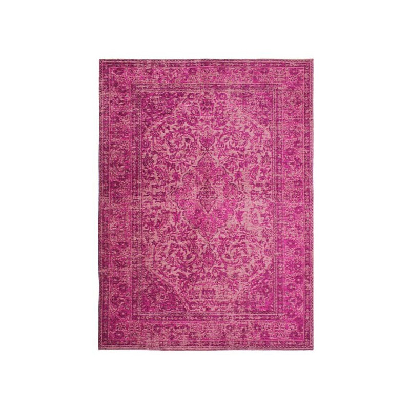 Tapis design vintage Palais Bianco Cerise par Luxmi