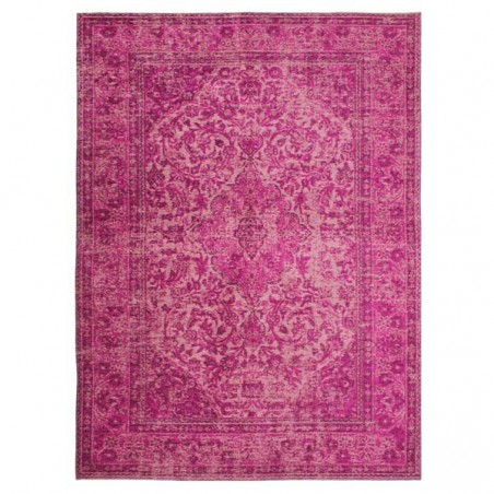 Tapis design vintage Palais Bianco Cerise par Luxmi