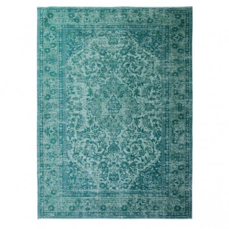 Tapis design vintage Palais Turquoise Cerise par Luxmi Tapis design vintage Palais Turquoise Cerise par Luxmi