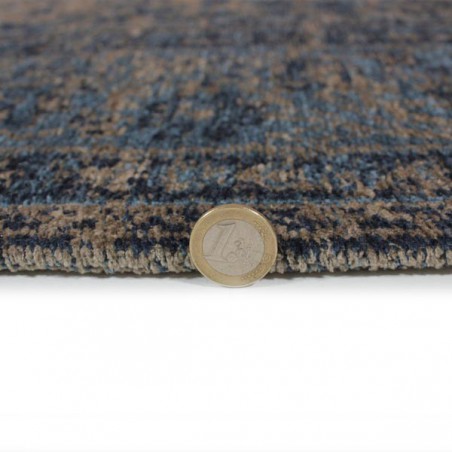 Tapis design vintage Palais Bianco Bleu par Luxmi Tapis design vintage Palais Bianco Bleu par Luxmi
