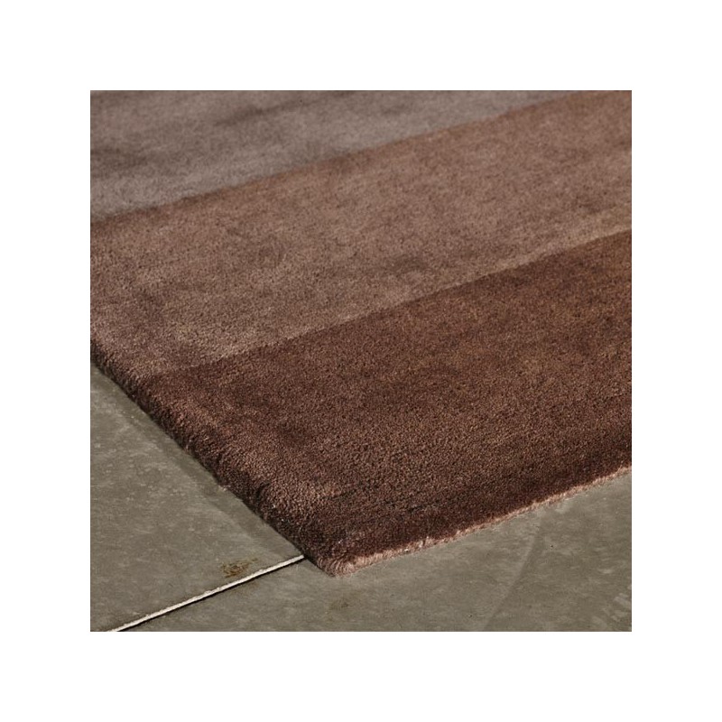 Tapis design en laine Caesar Marron par Angelo