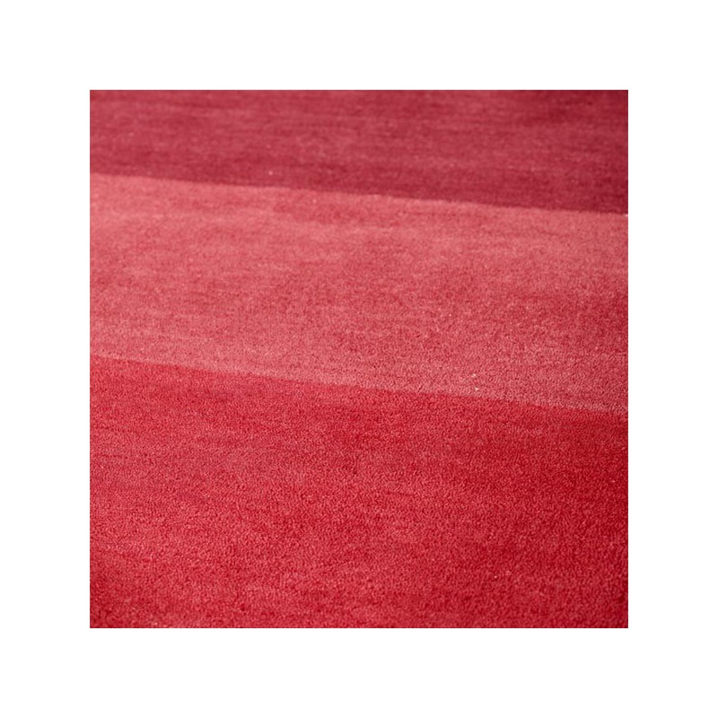 Tapis design en laine Caesar Rouge par Angelo