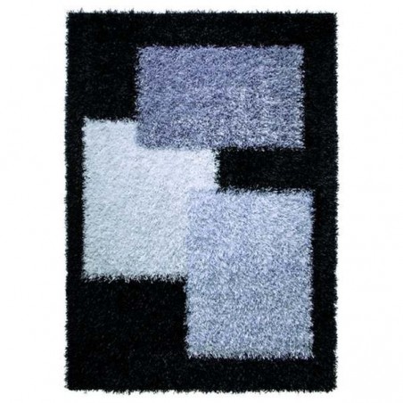 Tapis LifeStyle motif mosaïque noir et gris Esprit HOME Tapis LifeStyle motif mosaïque noir et gris Esprit HOME