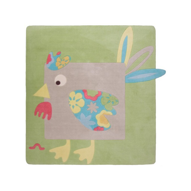 Tapis Bébé Lola la Poule par Nattiot