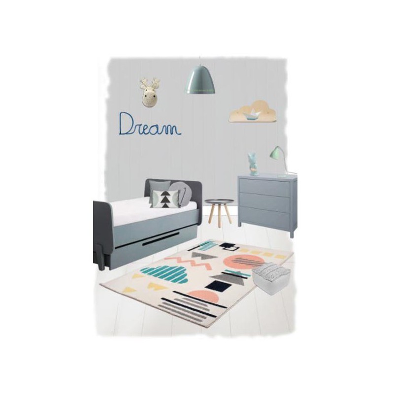 Tapis de chambre enfant Sweet Memphis par Nattiot