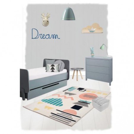 Tapis de chambre enfant Sweet Memphis par Nattiot Tapis de chambre enfant Sweet Memphis par Nattiot
