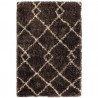 Tapis salon berbère Rhapsody noir par Tapis Chic collection