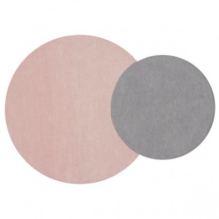 Tapis design en laine Pop Pop Rose Pastel par Lorena Canals Tapis design en laine Pop Pop Rose Pastel par Lorena Canals