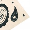 Tapis design en laine Indra Noir et Blanc par Lorena Canals Tapis design en laine Indra Noir et Blanc par Lorena Canals