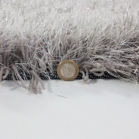 Tapis Design Glizz Gris Argent par Tapis Chic collection Tapis Design Glizz Gris Argent par Tapis Chic collection