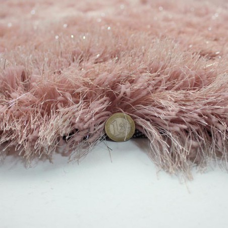 Tapis Design Glizz Rosé poudré par Tapis Chic collection Tapis Design Glizz Rosé poudré par Tapis Chic collection