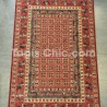 Tapis persan KASHQAI Cavaliers rouge par Tapis Chic collection
