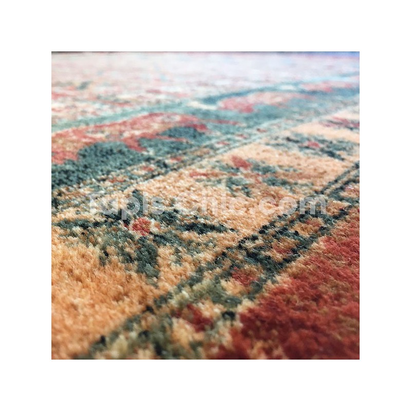 Tapis persan KASHQAI Cavaliers rouge par Tapis Chic collection