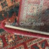 Tapis persan KASHQAI Cavaliers rouge par Tapis Chic collection