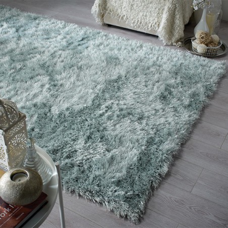 Tapis Design Glizz Vert poudré par Tapis Chic collection Tapis Design Glizz Vert poudré par Tapis Chic collection