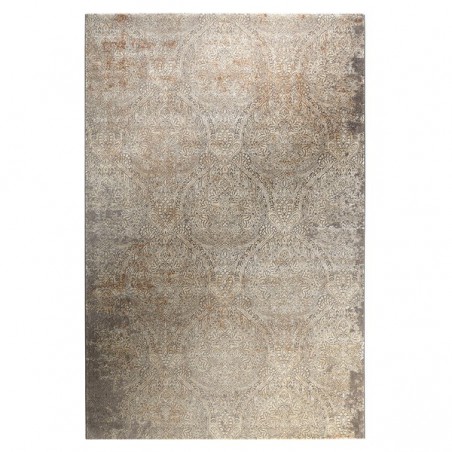 Tapis new vintage Baroque girs argent et beige par WeconHome