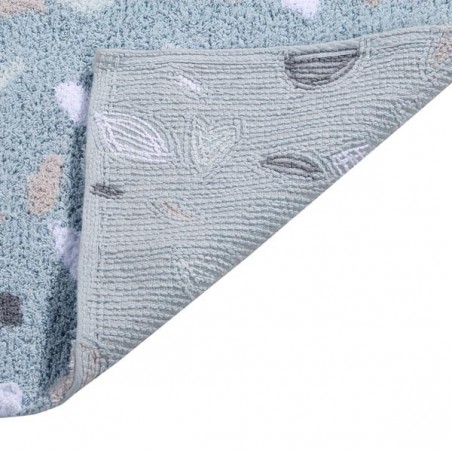 Tapis coton lavable en machine Terrazzo Aqua par Lorena Canals Tapis coton lavable en machine Terrazzo Aqua par Lorena Canals