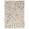 Tapis coton lavable en machine Terrazzo Marble par Lorena Canals