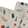 Tapis coton lavable en machine Terrazzo Marble par Lorena Canals