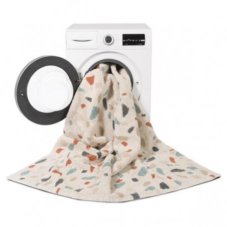Tapis coton lavable en machine Terrazzo Marble par Lorena Canals Tapis coton lavable en machine Terrazzo Marble par Lorena Canals