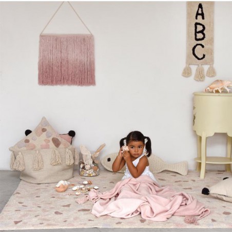 Tapis coton lavable en machine Terrazzo Moonstone par Lorena Canals Tapis coton lavable en machine Terrazzo Moonstone par Lorena Canals