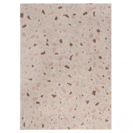 Tapis coton lavable en machine Terrazzo Moonstone par Lorena Canals Tapis coton lavable en machine Terrazzo Moonstone par Lorena Canals