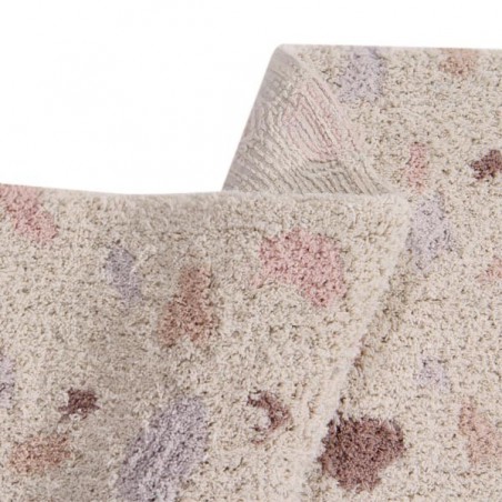 Tapis coton lavable en machine Terrazzo Moonstone par Lorena Canals Tapis coton lavable en machine Terrazzo Moonstone par Lorena Canals