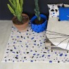 Tapis coton lavable en machine Terrazzo Saphir par Lorena Canals Tapis coton lavable en machine Terrazzo Saphir par Lorena Canals