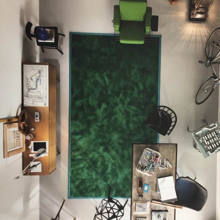Tapis sur mesure Vert Foncé gamme Safira par Vorwerk Tapis sur mesure Vert Foncé gamme Safira par Vorwerk