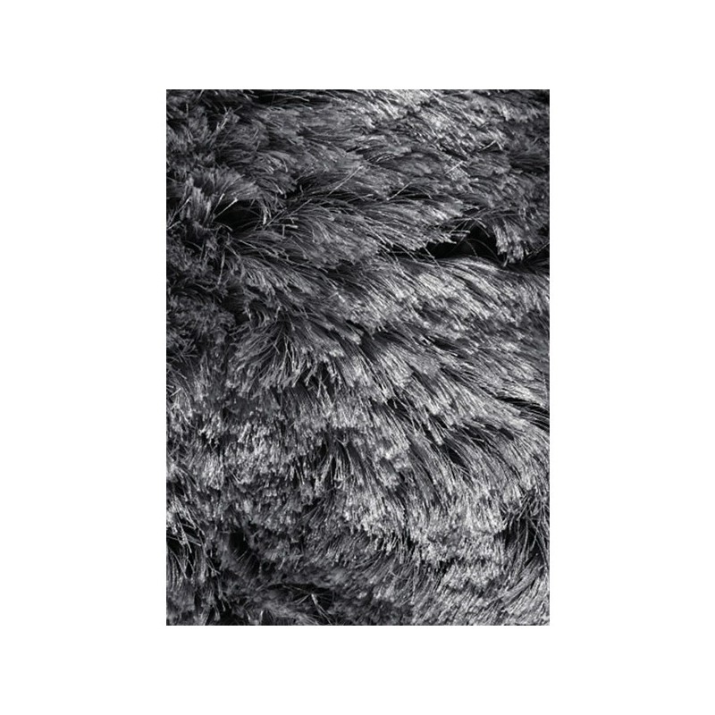 Tapis Shaggy Haut de gamme anthracite Adore par Ligne Pure