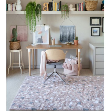 Tapis coton lavable en machine Terrazzo Quartz par Lorena Canals Tapis coton lavable en machine Terrazzo Quartz par Lorena Canals