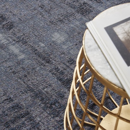 Tapis Contemporain Matera Pétrole par Home Spirit Tapis Contemporain Matera Pétrole par Home Spirit