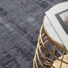 Tapis Contemporain Matera Pétrole par Home Spirit Tapis Contemporain Matera Pétrole par Home Spirit
