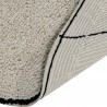 Tapis Moderne Trace Beige, lavable en machine par Lorena Canals Tapis Moderne Trace Beige, lavable en machine par Lorena Canals
