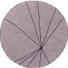 Tapis Moderne Trace Wood Rose par Lorena Canals Tapis Moderne Trace Wood Rose par Lorena Canals