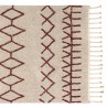 Tapis Berbère Burgundy lavable en machine par Lorena Canals Tapis Berbère Burgundy lavable en machine par Lorena Canals