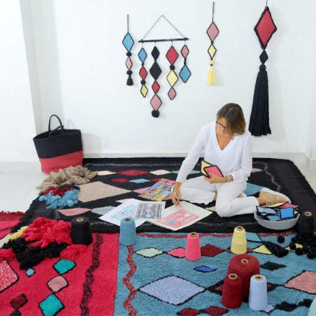 Tapis Morroco Meknes lavable en machine par Lorena Canals Tapis Morroco Meknes lavable en machine par Lorena Canals