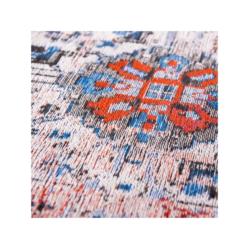 Tapis de salon new vintage Antiquarian Heriz rouge par Louis De Poorter