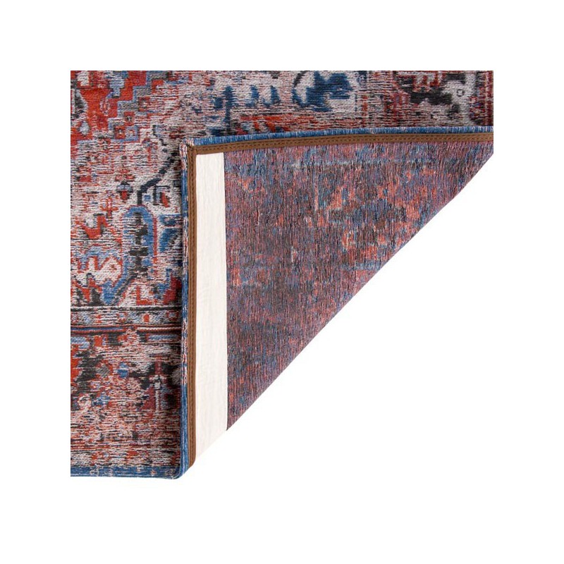 Tapis de salon new vintage Antiquarian Heriz rouge par Louis De Poorter