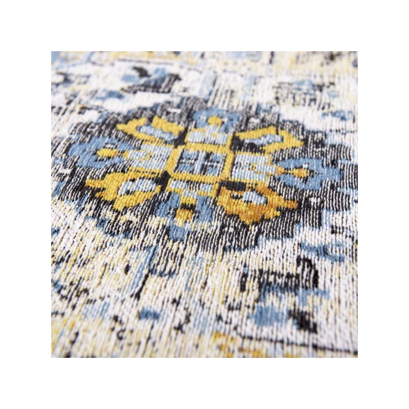 Tapis de salon new vintage Antiquarian Heriz gold par Louis De Poortere