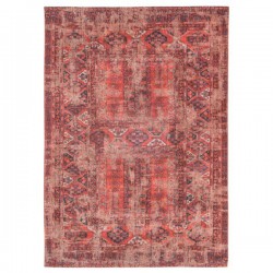 Tapis en laine effet 3D Design Kalista Rouge