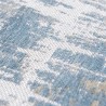 Tapis de salon design Atlantic Streaks bleu par Louis de Poortere Tapis de salon design Atlantic Streaks bleu par Louis de Poortere