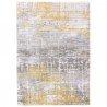 Tapis de salon design Atlantic Streaks jaune par Louis de Poortere