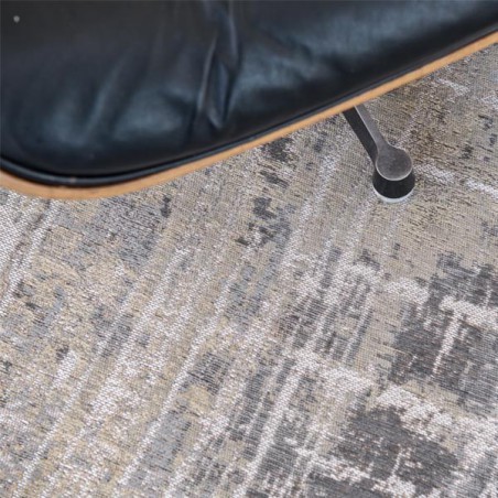 Tapis de salon design Atlantic Streaks gris par Louis de Poortere Tapis de salon design Atlantic Streaks gris par Louis de Poortere