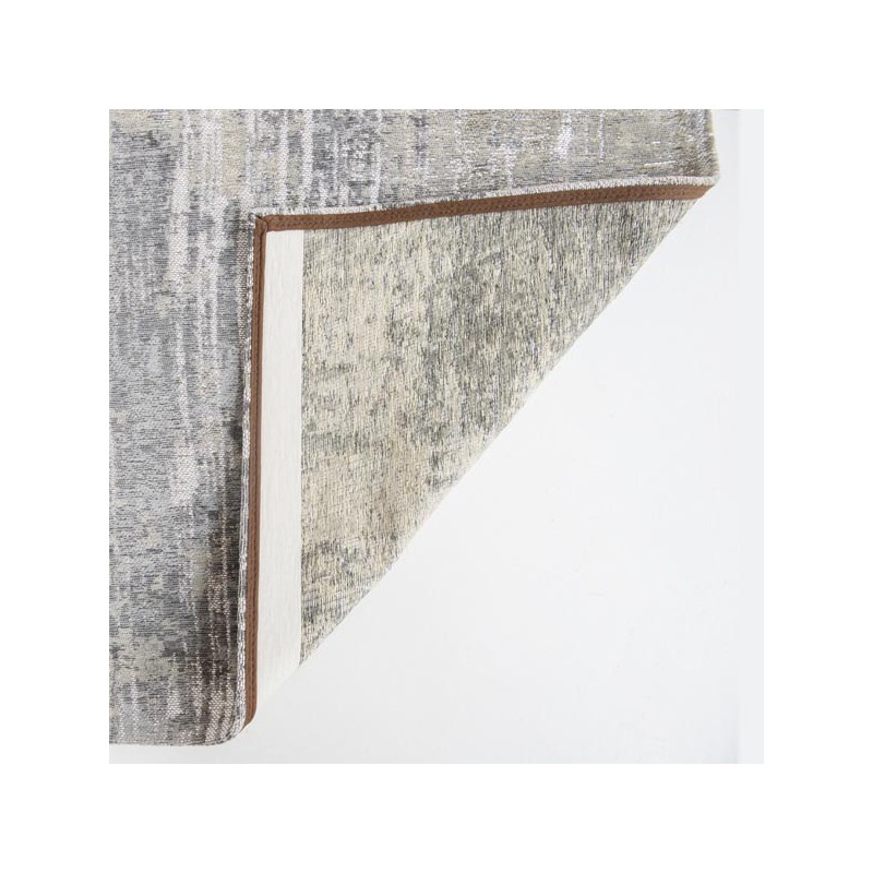 Tapis de salon design Atlantic Streaks gris par Louis de Poortere